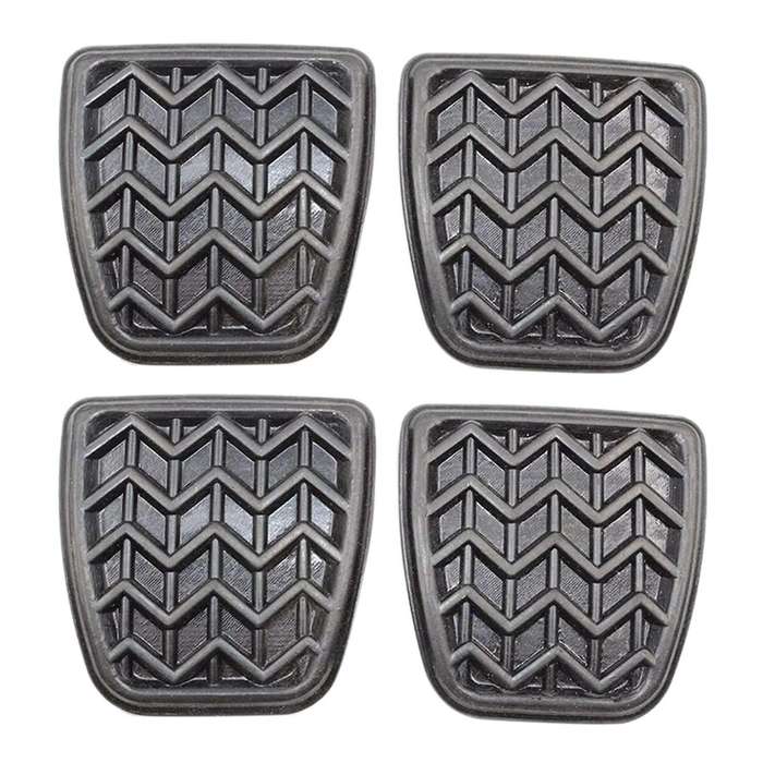 4pcs Clutch Brake Pedal Pad Rubber for Toyota Camry Hilux Vigo Kun