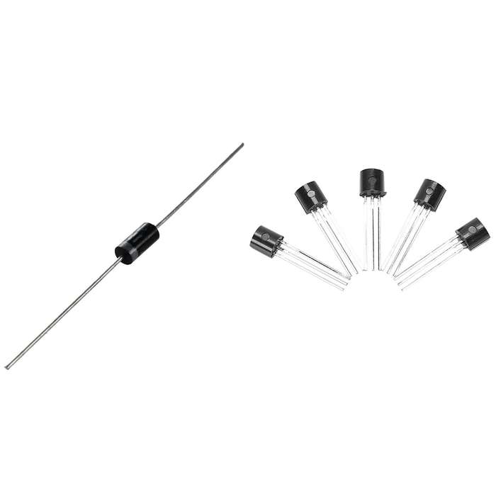 100 X In4007 Do-41 Rectifier Diode 1a 1000v