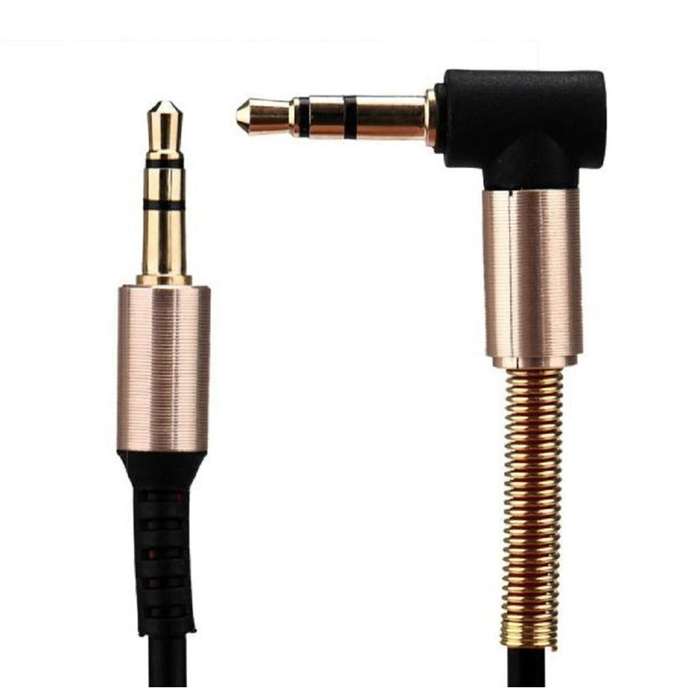 3.5mm Jack Male to Male Headphone Aux Audio Extension Cable (black)