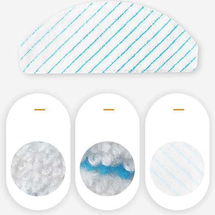 10pcs Strong Rag for Ecovacs Deebot Ozmo T8 Aivi T8 Max T8+ T9 Power