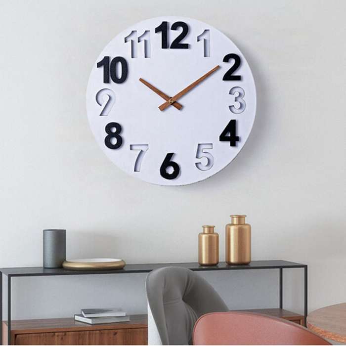 Diy Mechanism Wall Clock 20mm Hands for 12 Inch Clock ,branch Wood