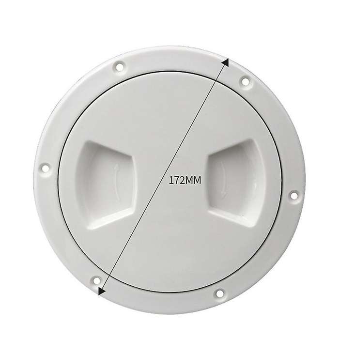 Deck Plate Hatch Marine Boat Yacht Detachable Cover Abs-5 Inch