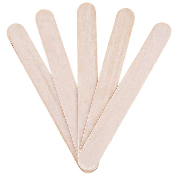 100x Spatula Wooden Spatula Children's Spatula Craft Spatula