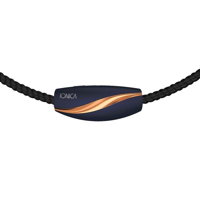 8 Million Negative Ion Mini Wearable Necklace Neck Air Purifier Blue