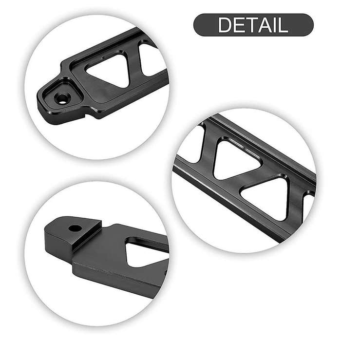Battery Tie Down Bracket Accessories for Honda Civic Acura,black