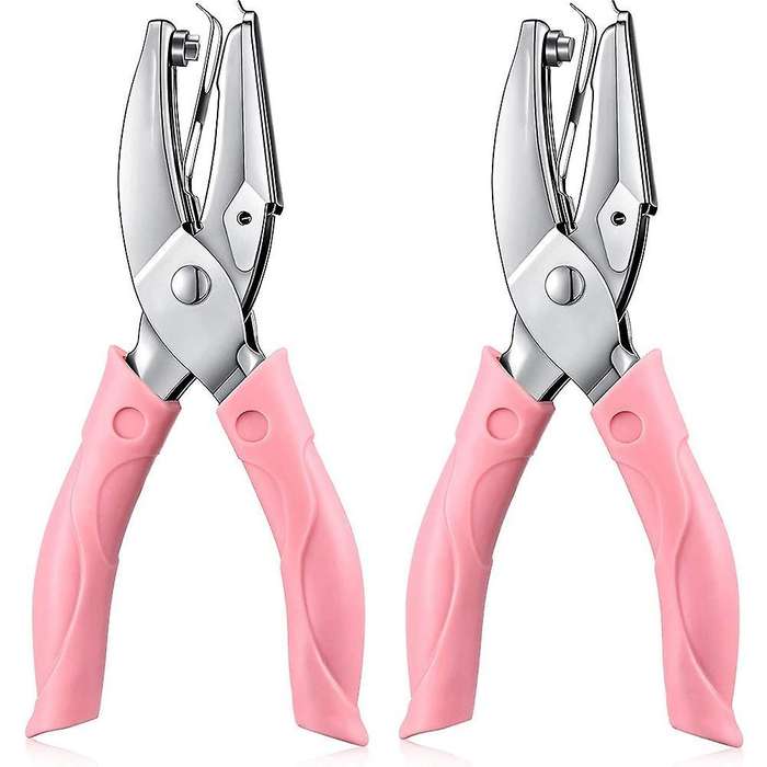 Handheld Hole Paper Punch Metal Single Handheld Paper Punchers