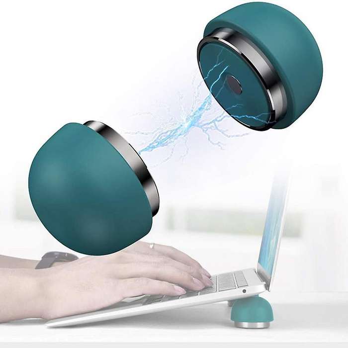 Mini Laptop Stand Support for Pc Magnetic Cooling Laptop Stand Green