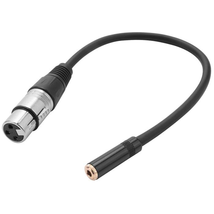 Female Stereo Audio Adapter Microphone Cable