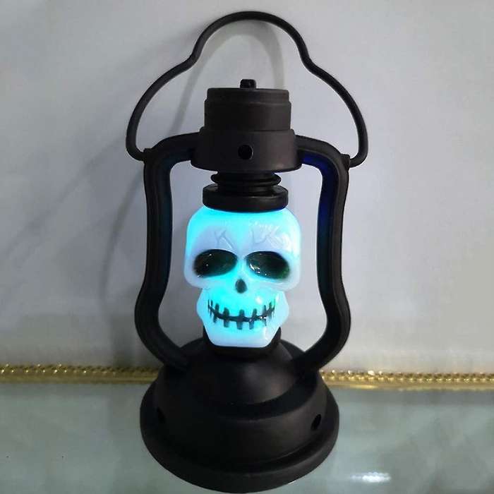 Halloween Lantern Skeleton Halloween Skull Led Automatic Light