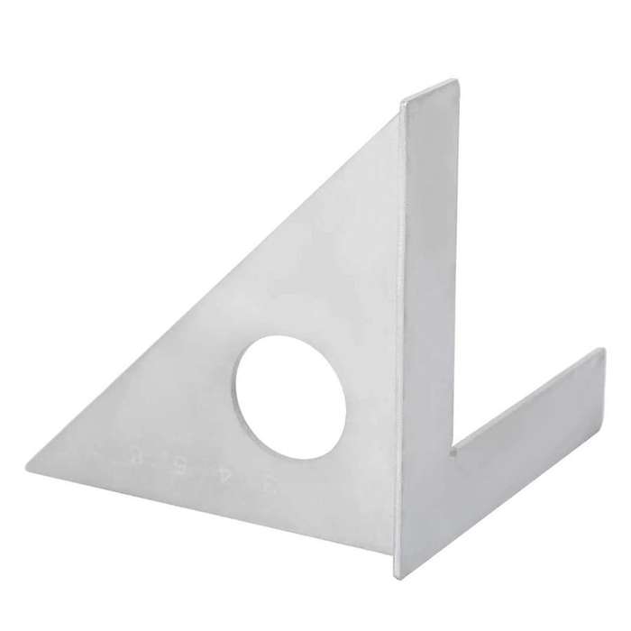 Ruler 90degrees 45degrees Angle Woodworking Jig Angle Turning Ruler