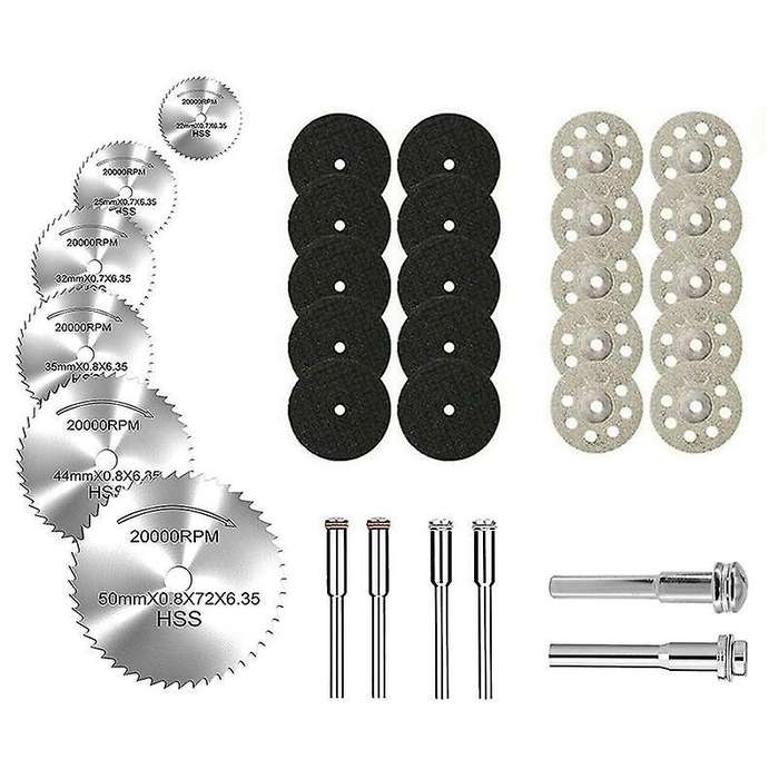 32pcs Saw Blade Set Hss Circular Saw Blade for Dremel Rotary Tools