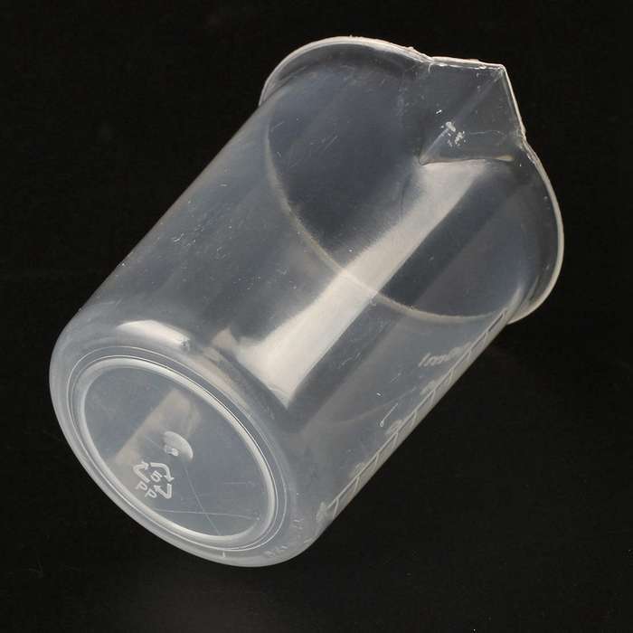 5 Pieces De 100 Ml Transparent Laboratoire Gobelet De Mesure