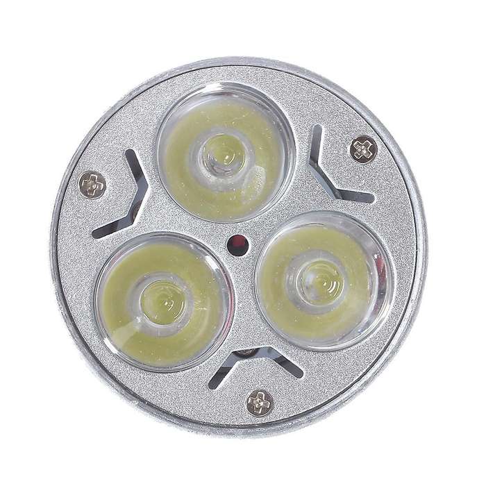 Mr16 Gu5.3 12v Cool White Light Bulb 3x1w