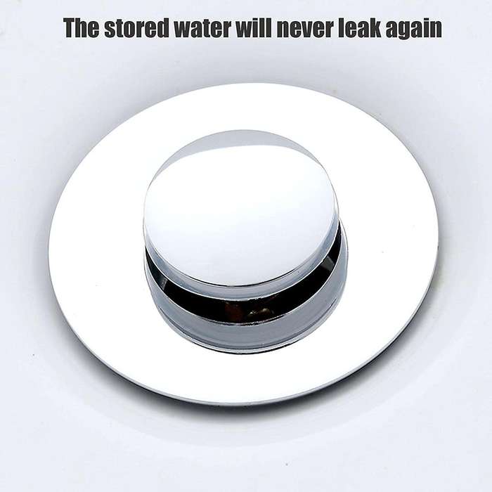 Sink Drain Stopper Bouncing Core Sink Drain Plug for Bathroom Bathtub