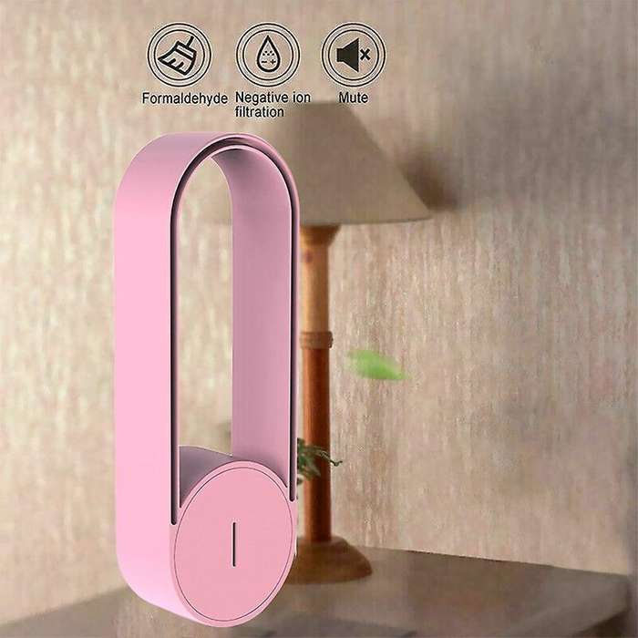 20 Million Negative Ion Purifier Household Ionizer Usb Plug-in Purple