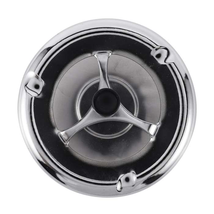 Round Spinning Ashtray Stainless Steel Housewares Spinning with Cover