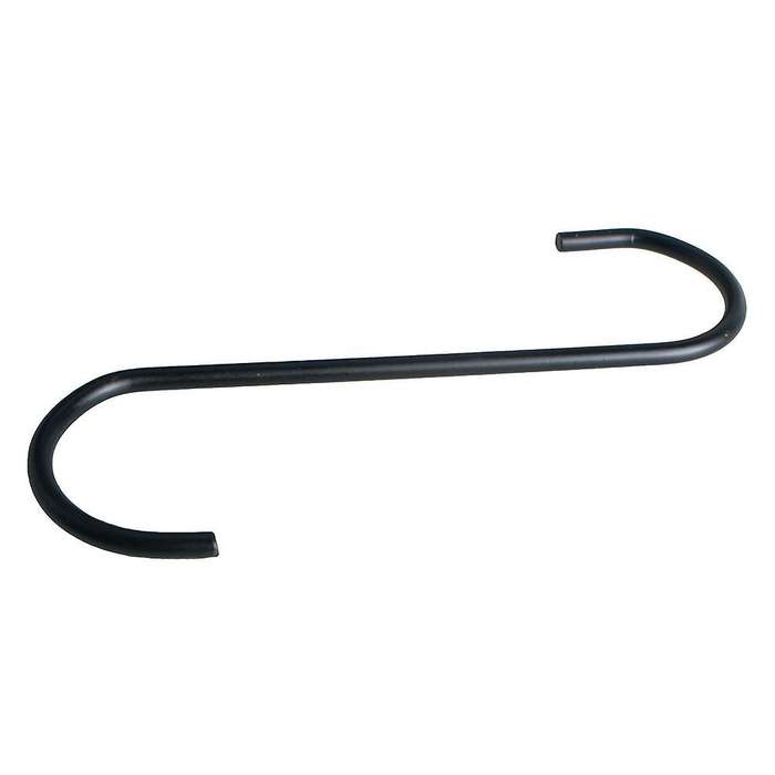 6.5 Inch Black S-shaped Hanging Hooks Heavy-duty S Type Hooks