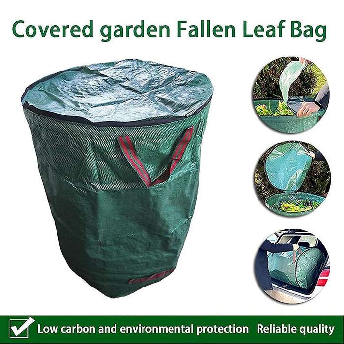 32 Gallons Reusable Yard Leaf Bag for Home Gardening Lawn Yard Waste