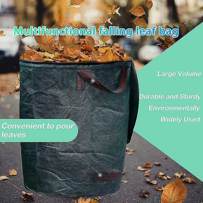 32 Gallons Reusable Yard Leaf Bag for Home Gardening Lawn Yard Waste