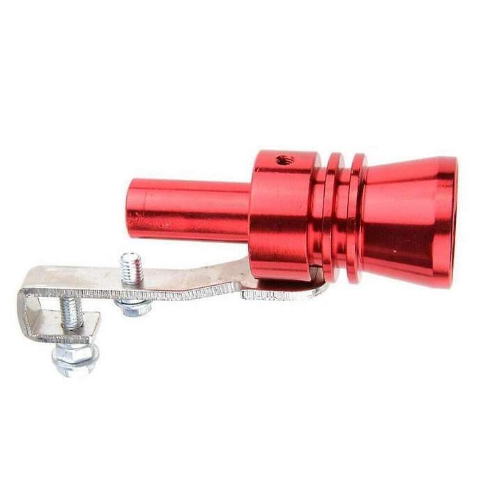Car Blow Off Valve Noise Turbo Sound Whistle Simulator Muffler Tip
