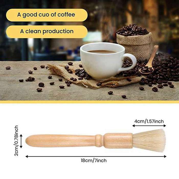 Coffee Grinder Brush Coffee Machine Group Head Cleaning Brush