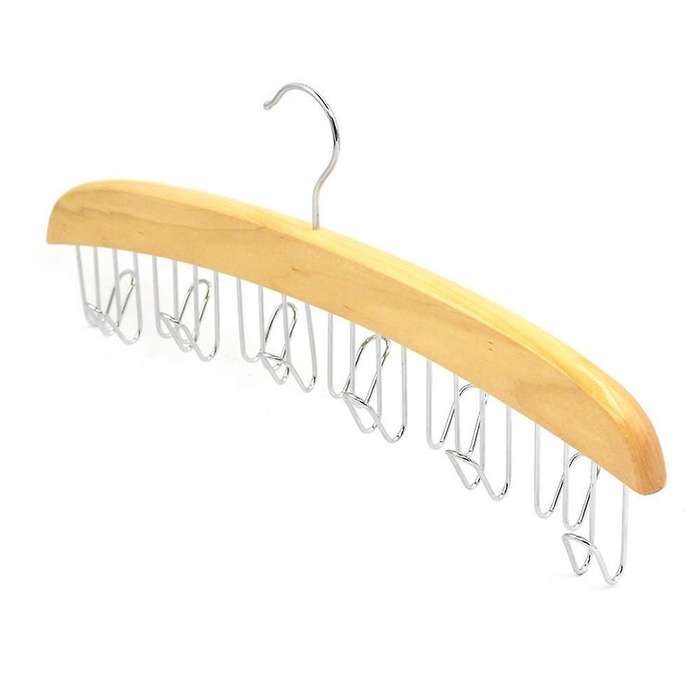 Multifunctional Wooden Belt Hanger Belts Rack Wood