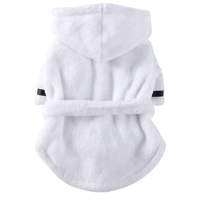 Dog Bathrob Pet Bath Drying Towel Clothes for Puppy Dogs Cats Pet -s