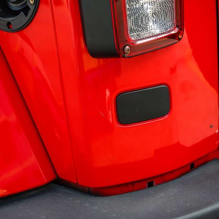 Car Left Tail Light Trim Cover for Jeep Wrangler Jk 2007-2017,black