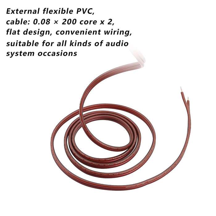 Rca Speaker Cable, Replace Rca Plug Connector Adapter to Bare Wire