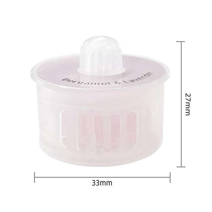 4pcs Aromatherapy Fragrance Deodorant Capsules for Ecovacs T9, Pink