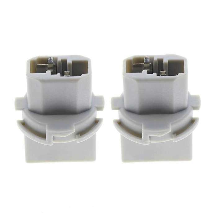 2 Pcs 7443 Bulb Socket Female Adapter for Brake Lights