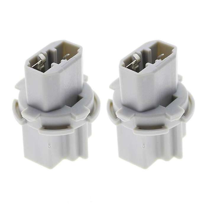 2 Pcs 7443 Bulb Socket Female Adapter for Brake Lights