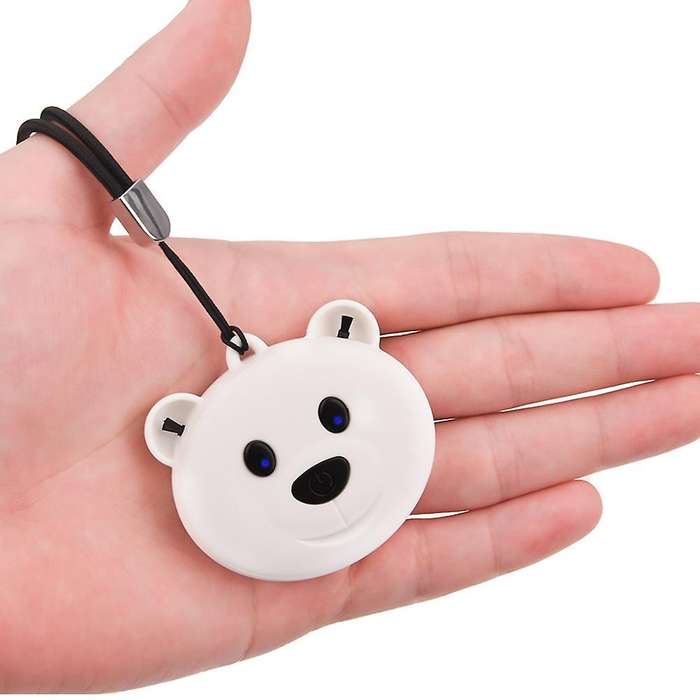 Air Purifier Car Oxygen Bar 200mah Negative Ion Hanging Neck White