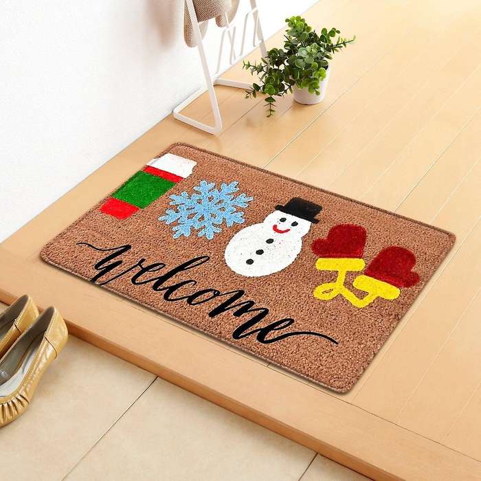 Doormat Indoor Entrance Christmas Doormats Welcome Home Carpet
