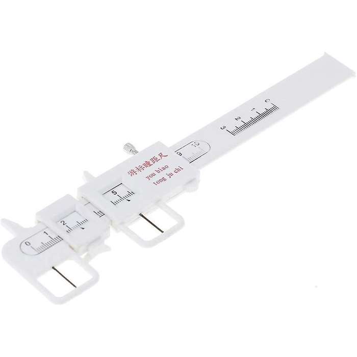 2 Pack Measure Optical Vernier Pd Ruler Pupil Distance Meter Tool