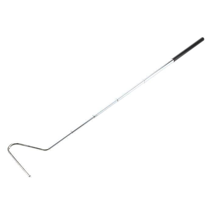 Gancio Per Serpenti Rettili Regolabile 18-66cm Nero Argento