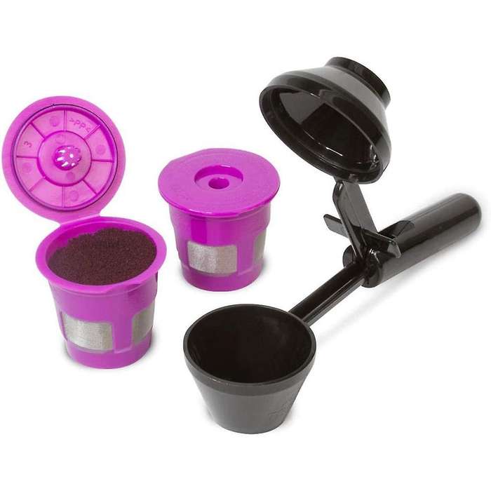 Reusable Coffee Pod Filters,coffee Scoop,for Keurig K-duo,k-mini,1.0