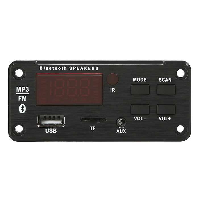 Dc12v Wireless Bluetooth Mp3 Wma Usb/sd/fm/aux Decoder Board Module