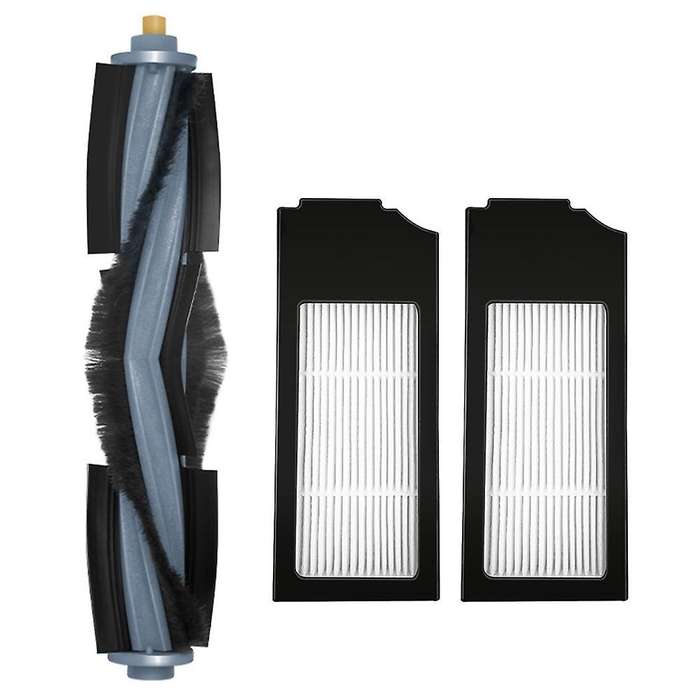 3pcs Hepa Filter Main Rolling Brush for Ecovacs X1 Turbo Omni Robot