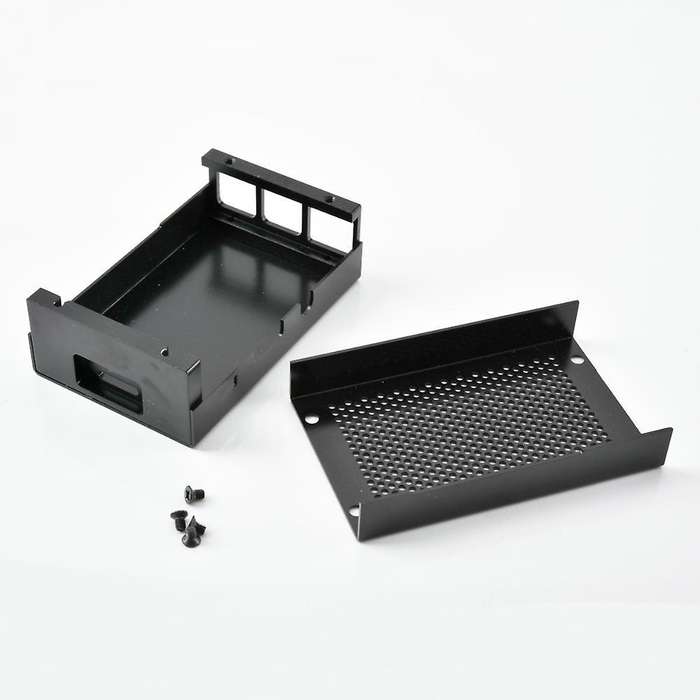 Raspberry Pi 3 Model B+ Case Aluminum Case Case(silver)