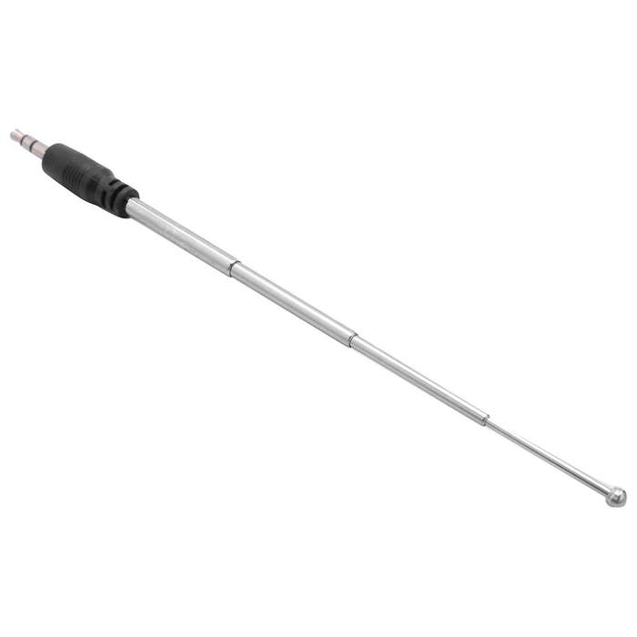 Radio Antenna 3.5mm 4 Sections Telescopic Fm Antenna Radio