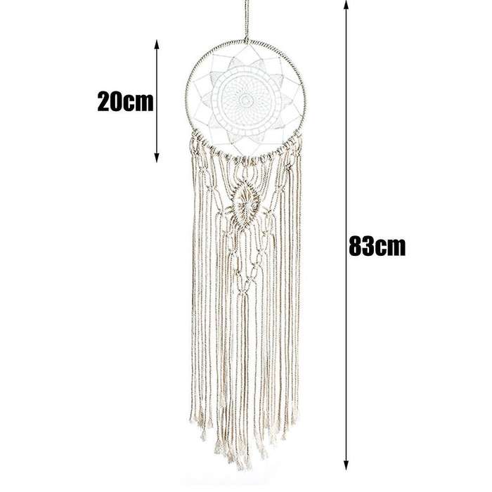 Macrame Dream Catcher Wall Decor Handmade Bohemian Home Decor