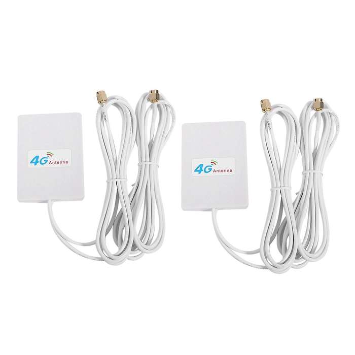 2x 4g/3g Wifi Antenna 28dbi Lte Antenna Signal Wifi Antenna (sma)
