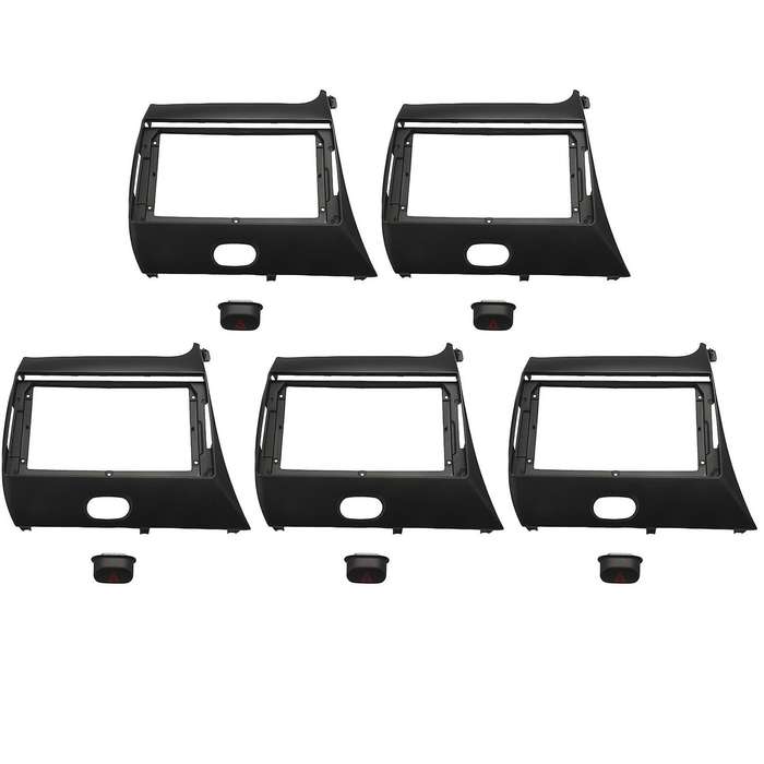 5x 9 Inch Car Dvd Frame Trim Kit Fascia Panel for Kia 2012-2019 Left