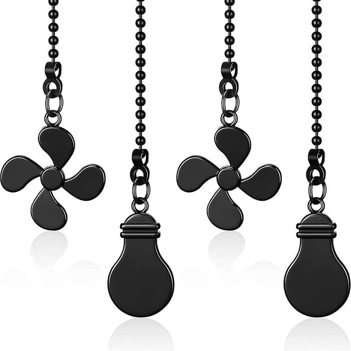 Fan Extension Chain 12 Inch Ceiling Fan Chain Extender Ornament C