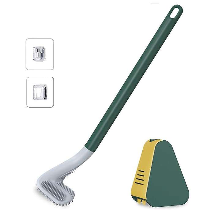 Long Handled Toilet Brush, Golf Silicone Toilet Brush,c