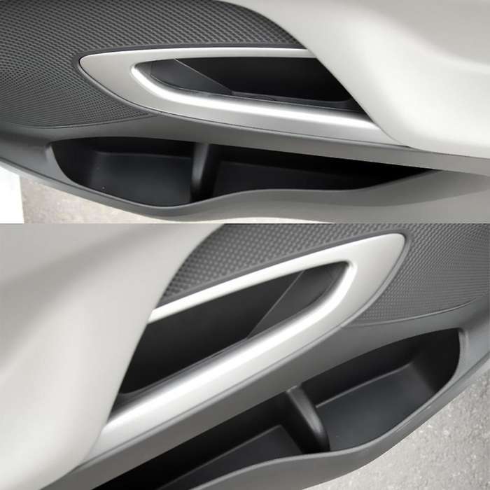2pcs Rear Door Handle Frame Cover Interior Decorative for Chevrolet