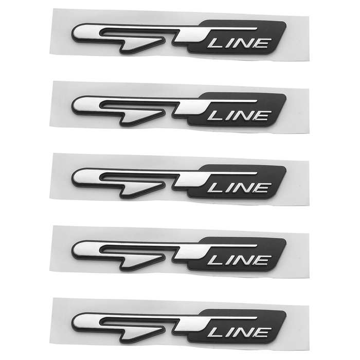 3d Car Letters Sticker for Kia Rear Trunk Fender Stickers Gt Line