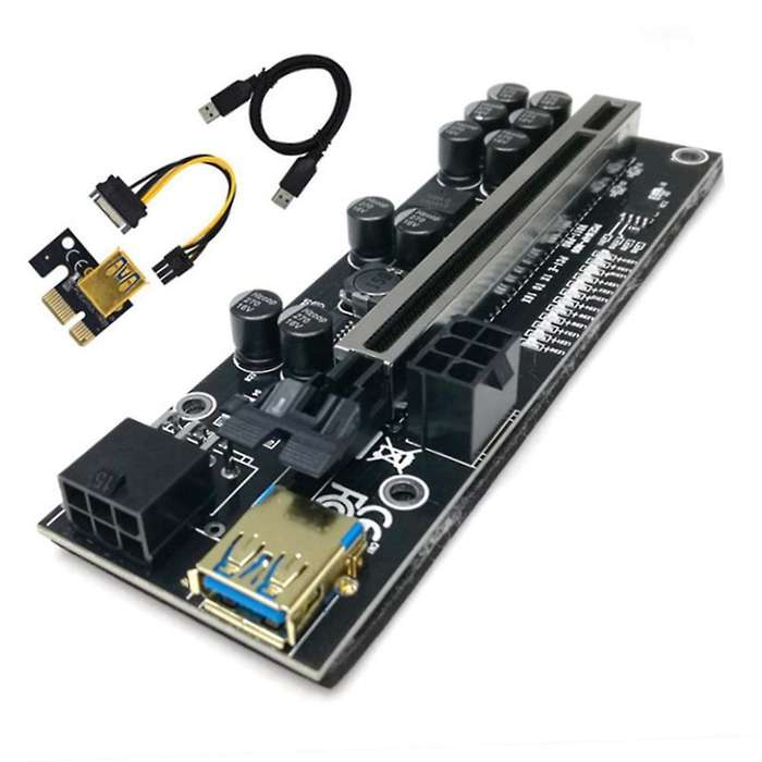 Pcie Riser 011 V011 Pro Pci E Express Card Cable for Bitcoin Mining