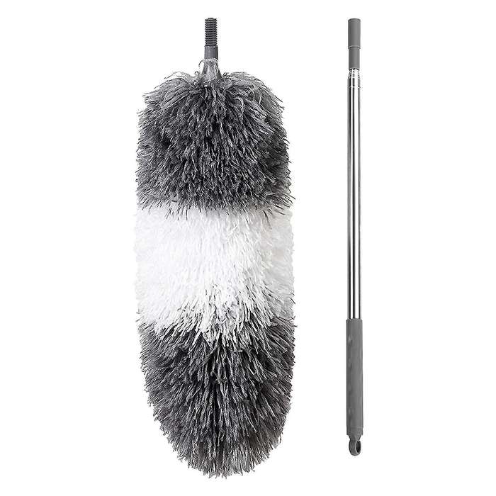 Microfiber Duster for Cobwebs,ceiling Fan,blinds,furniture,cars